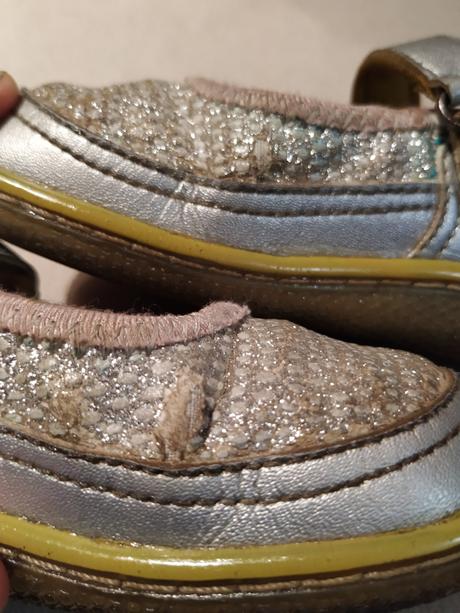 Barefoot balerínky kidofit viviane silver 25.5, kidofit,25