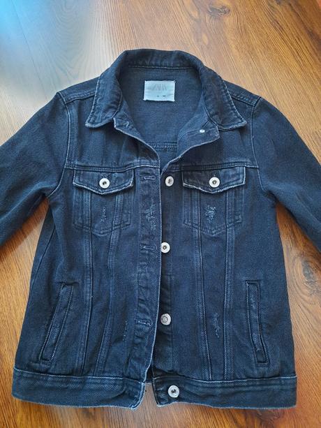 Riflová bunda zara, zara,140