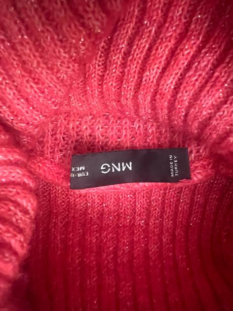 Volny teplý rolak, one size, mango,m