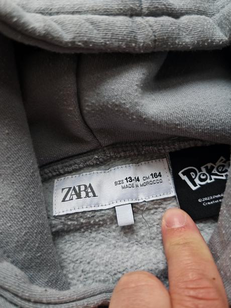 Mikina pikachu, zara,164