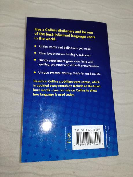 Collins english dictionary nsp20, 