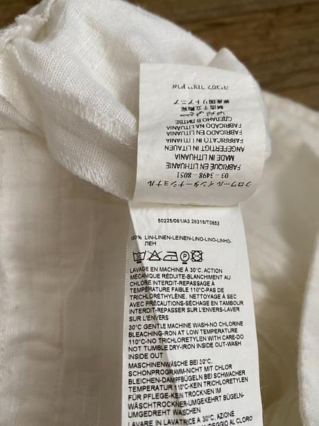 Ľanové letné etno/boho historické nohavice, kookai,s