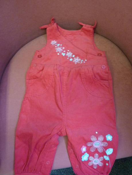 Dievčenské menčestrové nohavice, f&f,68