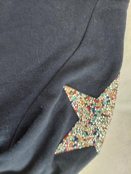 Mikina s flitrami star zn.primark veľ.152, primark,152