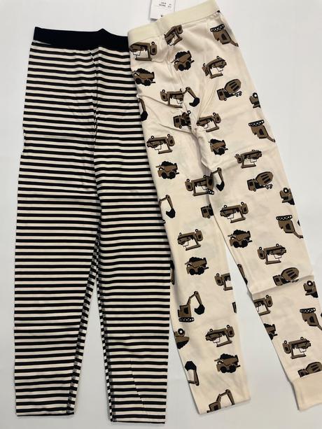 Bavlnené spodky na spanie, h&m,134 / 140