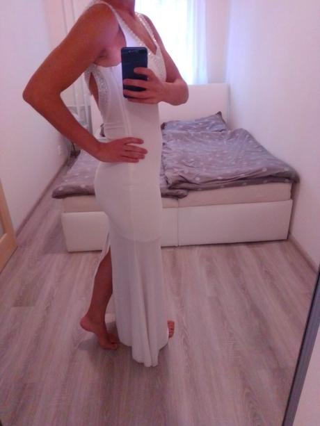 Spoločenské/popolnočné/svadobné šaty 36/38, 38