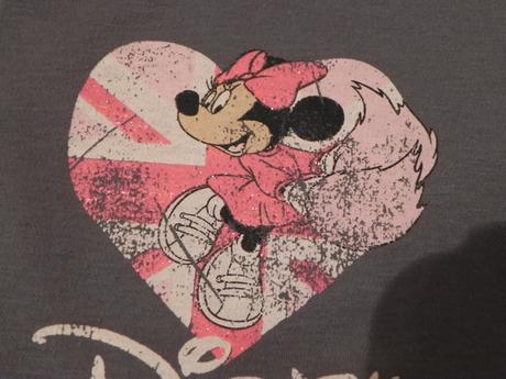 Mikina s kapucňou, krátky rukáv, disney,158