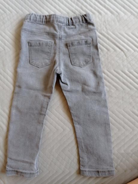 Riflové nohavice s potlačou, sinsay,98