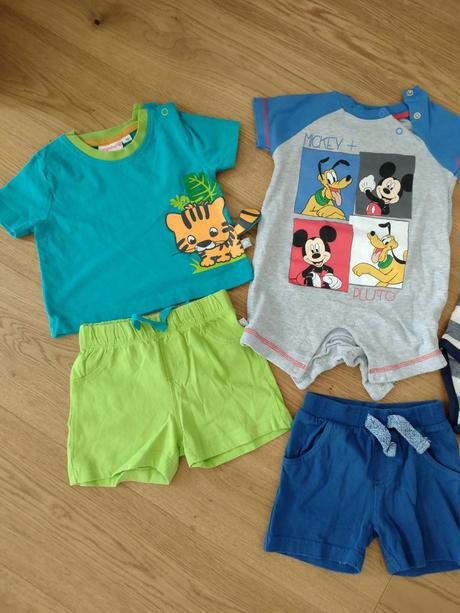 Letný balíček oblečenia pre chlapca veľ. 68, 68–80