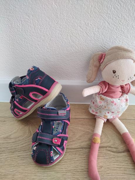 Kožené protetika sandále, veľ. 23, protetika,23