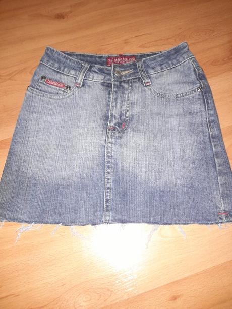 Riflová suknička, 134