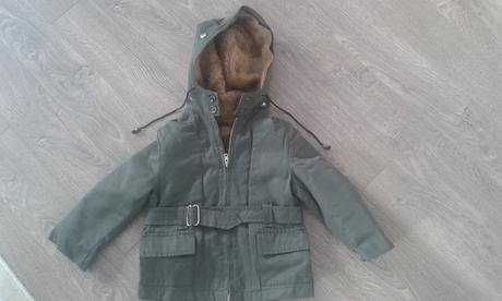 Krasna olivovo zelena bunda, 92