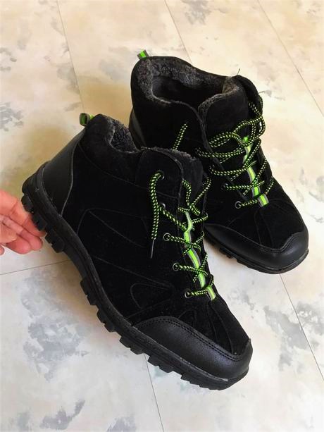 Teplé vysoké botasky s kožušinkou 43/44, 43