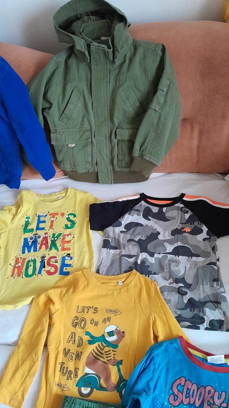 Balík oblečenia chlapec 110, 104–116