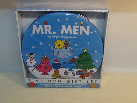 Mr men 5x dvd gift set,
