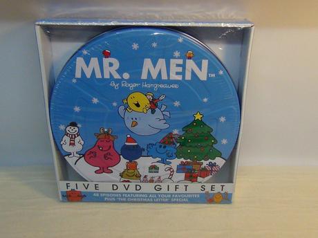 Mr men 5x dvd gift set,
