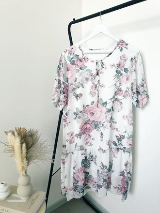 Kvetované šaty l, l