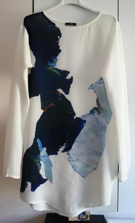 Pekná dlhá blúzka od zary, zara,36