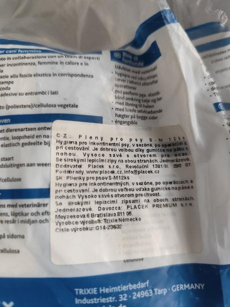 Plienky pre psov, 