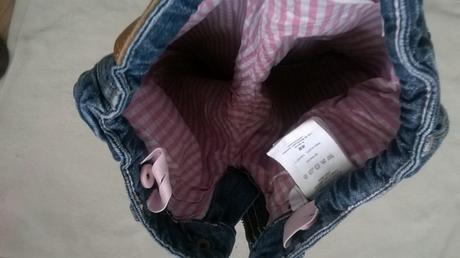 Podšité dievčenské rifle, h&m,122