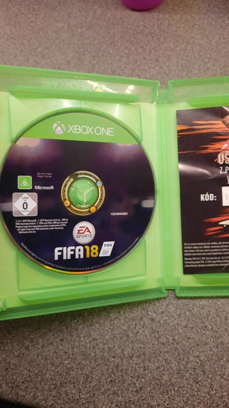 Fifa 18 na x box one, 