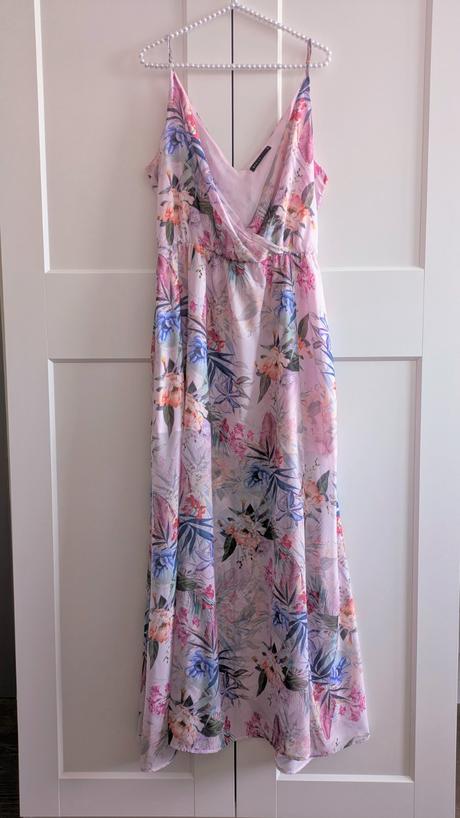 Kvetinové dlhé šaty s rozparkom mohito, mohito,l