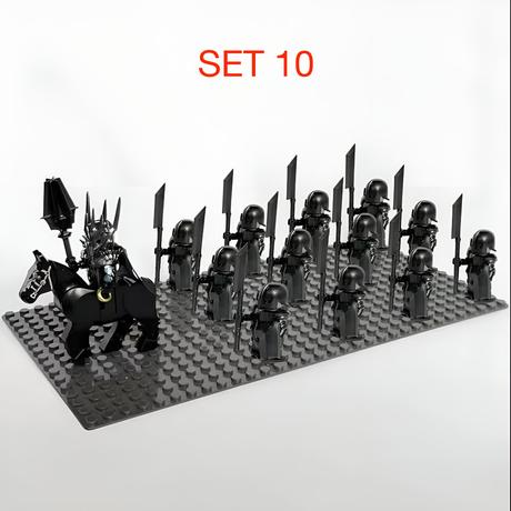 Figúrky pán prsteňov 5 typ lego, nové,