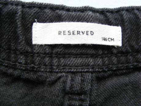 Rifľové šortky - kraťasy zn. reserved, reserved,146