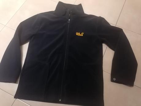 Bunda s mikinou 2v1, jack wolfskin,152