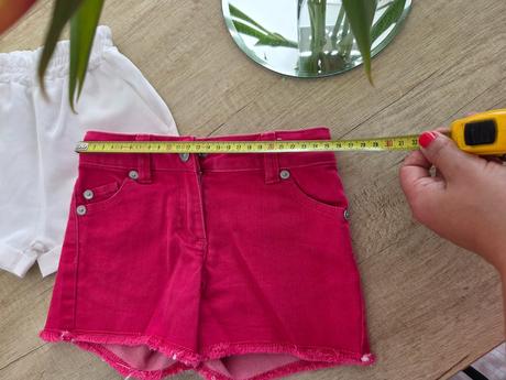 2ks kraťasy pre dievčatko, benetton,110