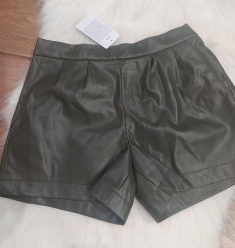 Koženkové kraťasy 158/164, takko,158 / 164