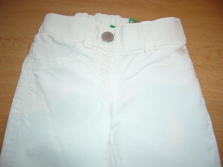 Dievčenské nohavice, benetton,104