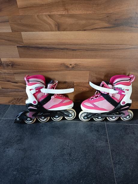 Dievčenské kolieskové korcule, crivit,37