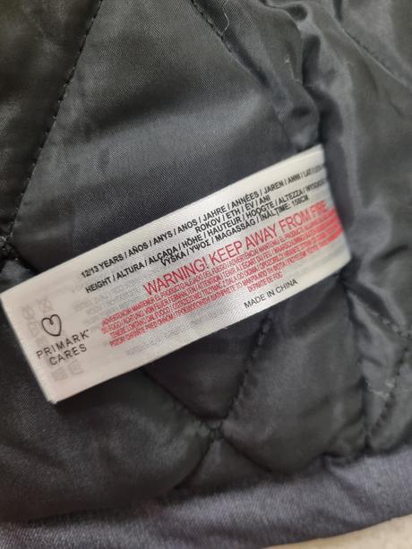 Veľmi teplá zimná parka s kožušinou, primark,158