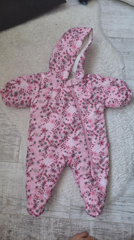 Zimný overal pre bábätko, veľkosť 50/56, 56