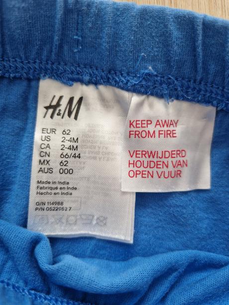 Tepláky hm, h&m,62