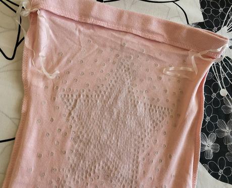 Bavlnené vrúbkové tričko - top bez ramienok koucla, s