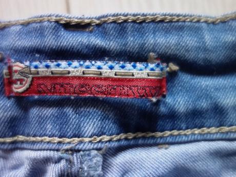 Dámske riflové kraťasky miss, l