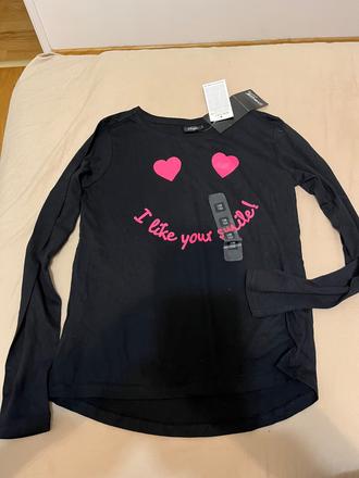 Nenosené  dievčenské tričko, takko,146