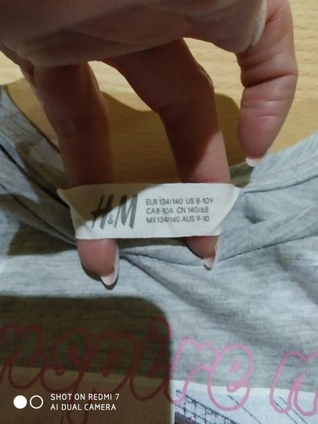 Tričká veľ. 134/140, h&m,134