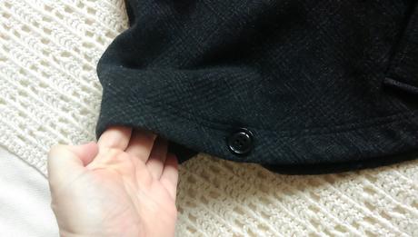 Teplé kabátikové pončo, gate,s