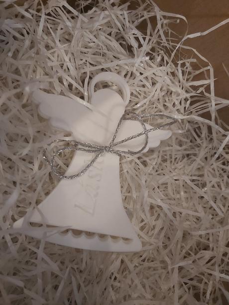 Sada veľkých vianočných anjelov. 4ks, 