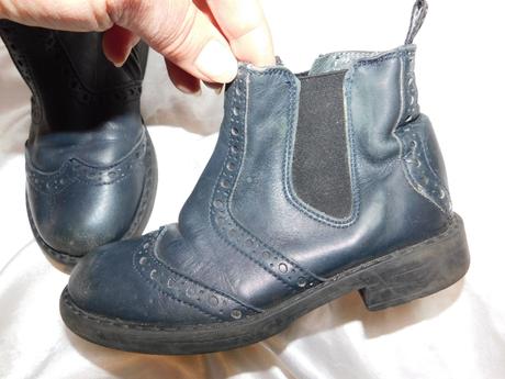 Luxusne kožene kotnikove topanočky,unisex, 26