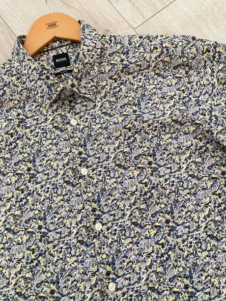 Hugo boss l, slim fit košeľa,, hugo boss,l