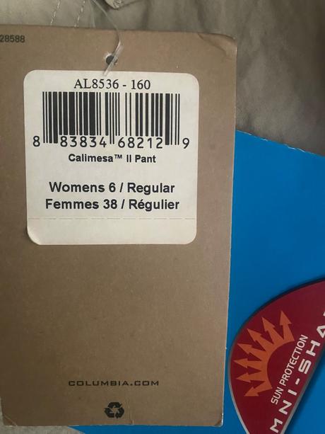 Columbia kapsačove nohavice, columbia,m