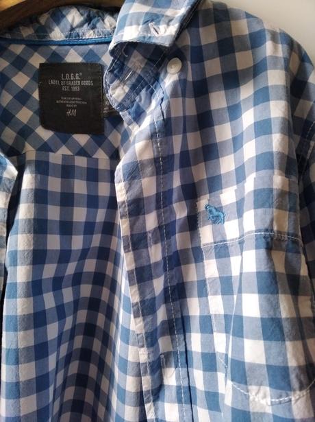 Košeľa h&m, l.o.g.g.,134