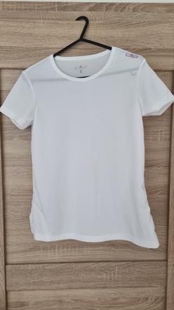 Športové biele tričko značkové, xs