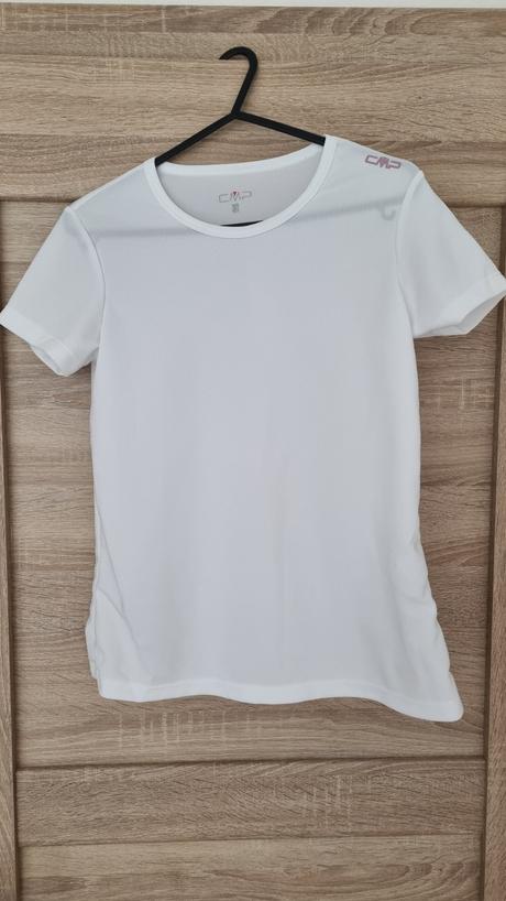 Športové biele tričko značkové, xs