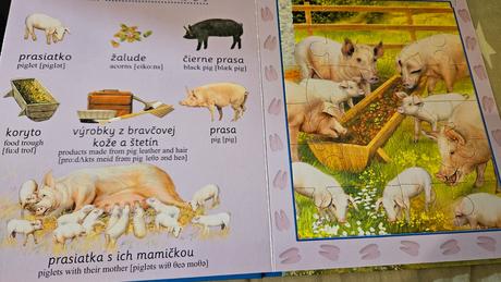 Kniha puzzle farma, 