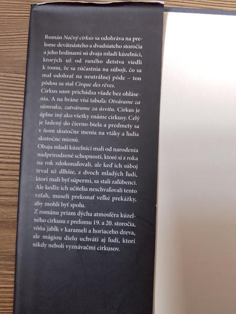 Erin morgensternová - nočný cirkus, 